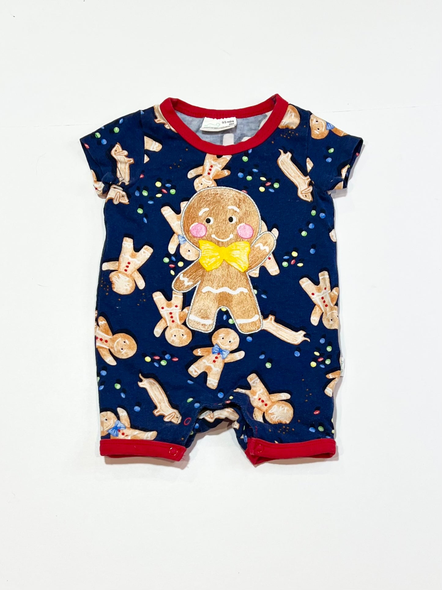 Gingerbread romper - Size 000