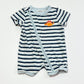 Striped dino zip romper - Size 000