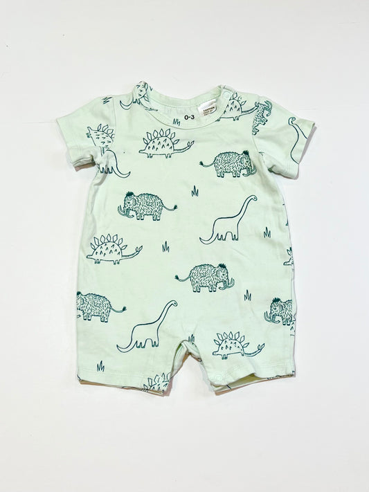 Prehistoric romper - Size 000