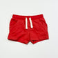 Red jersey shorts - Size 00