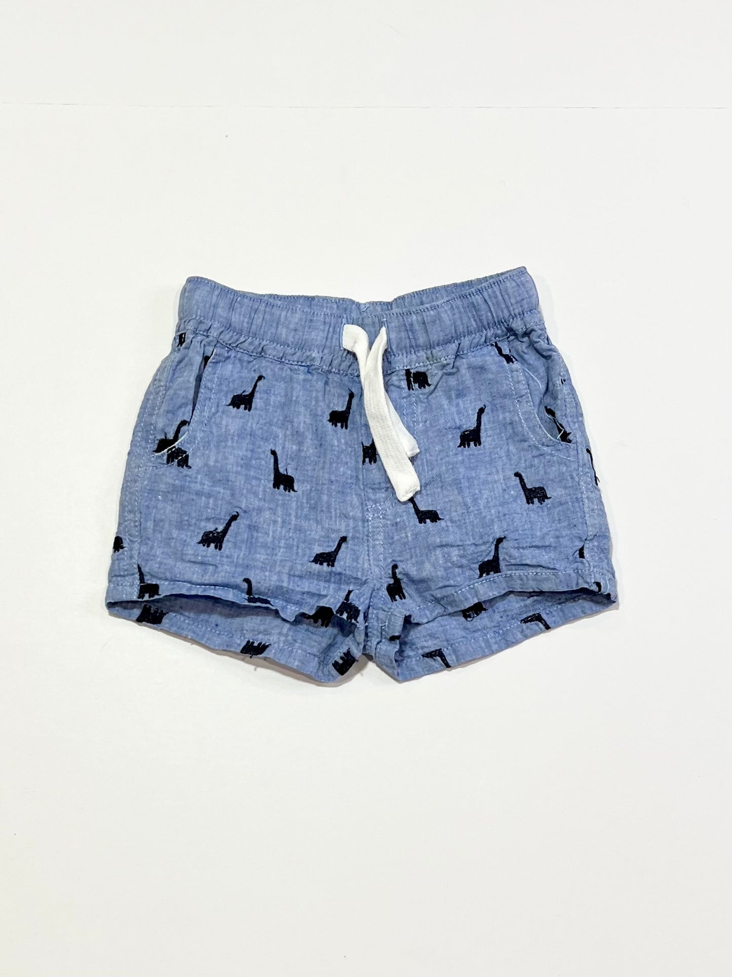 Blue dino shorts - Size 00