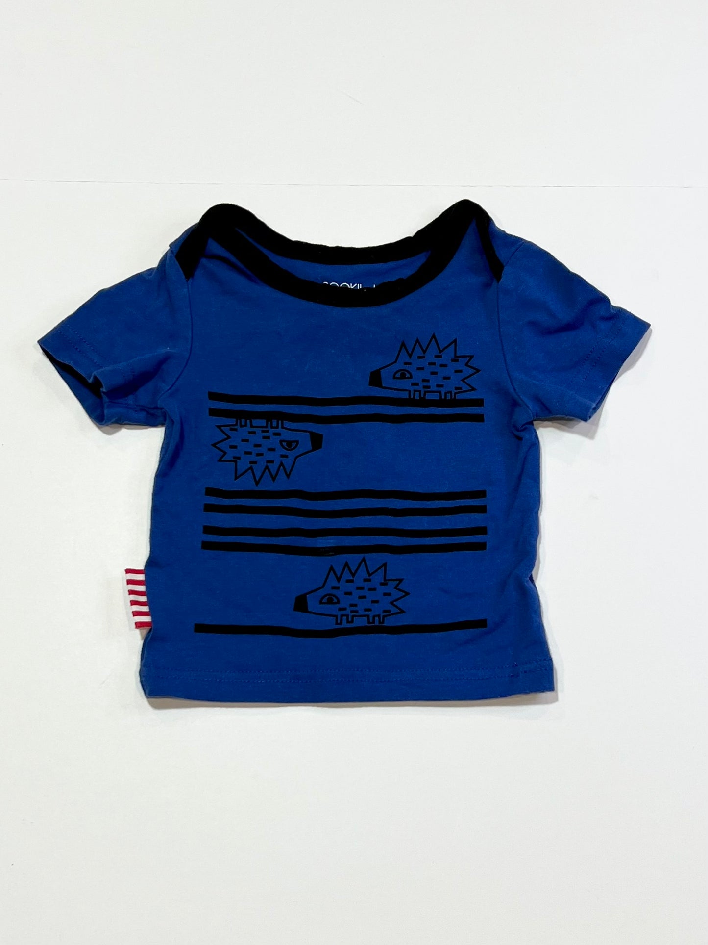 Blue hedgehogs tee - Size 00