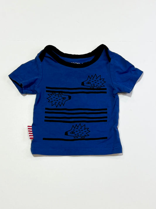 Blue hedgehogs tee - Size 00