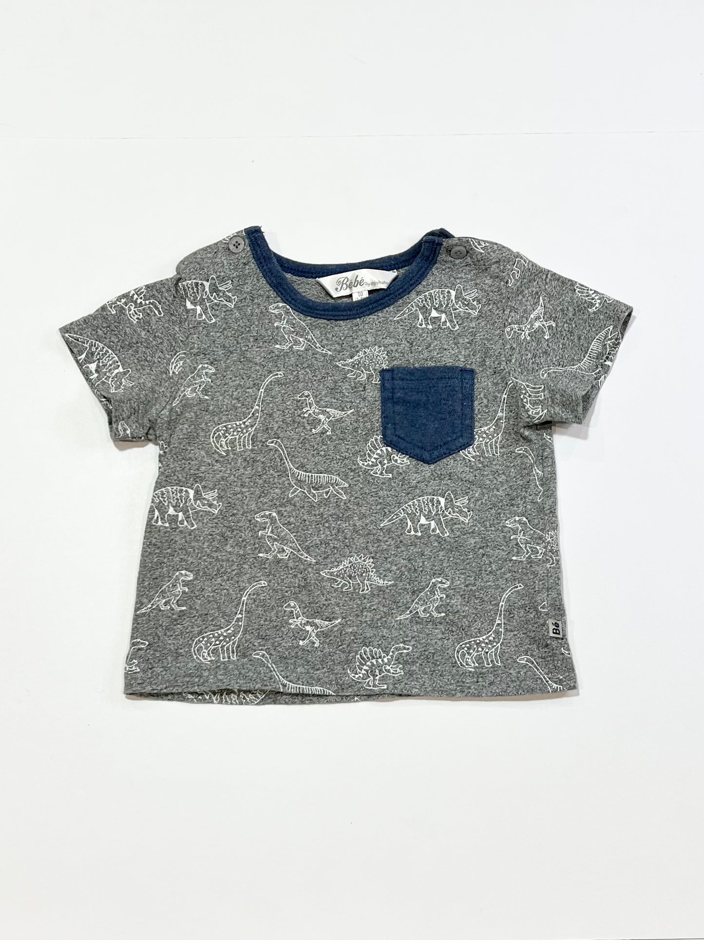 Grey dinos tee - Size 00