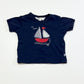 Navy sailboat tee - Size 00
