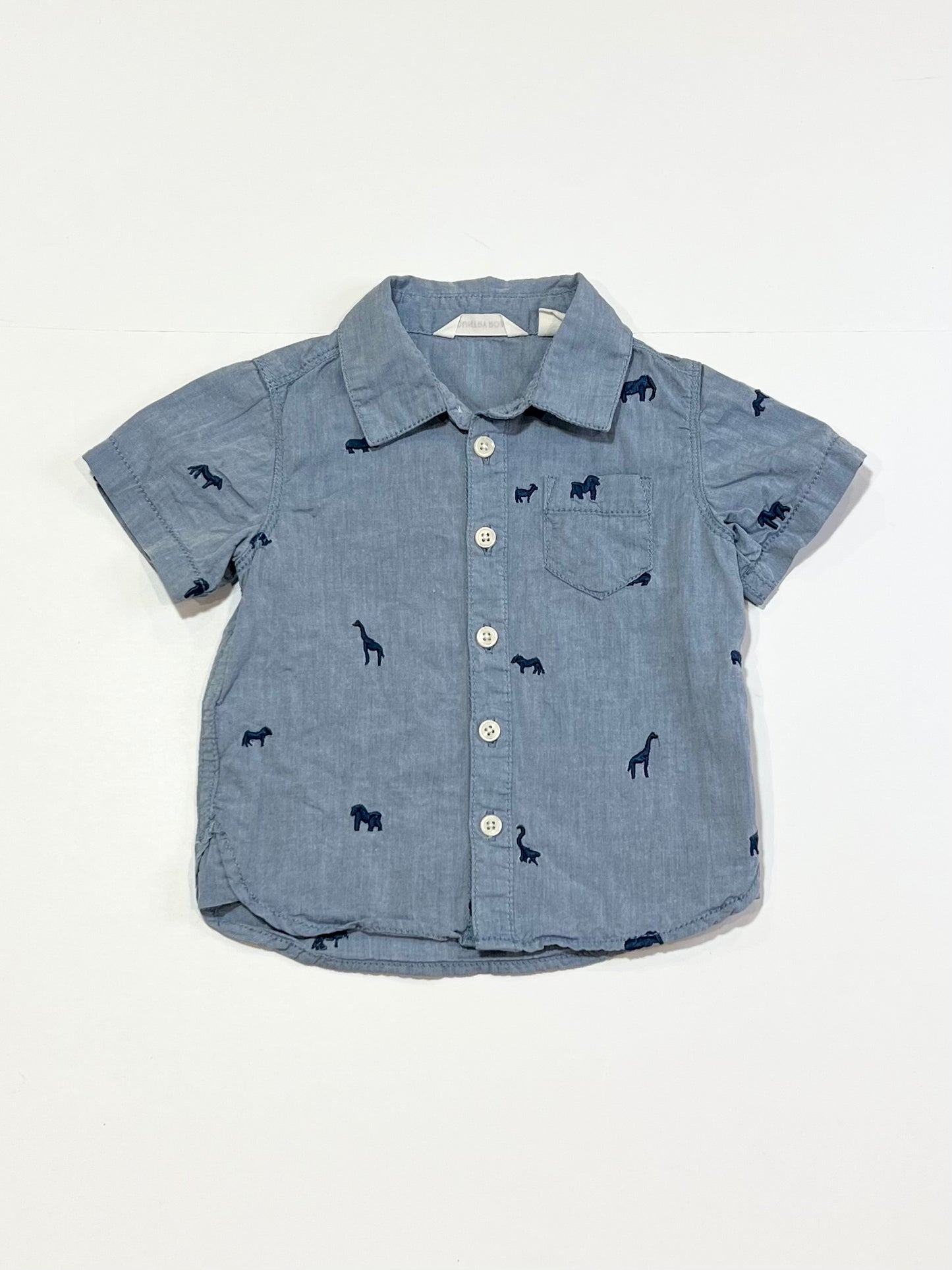 Embroidered animals shirt - Size 00