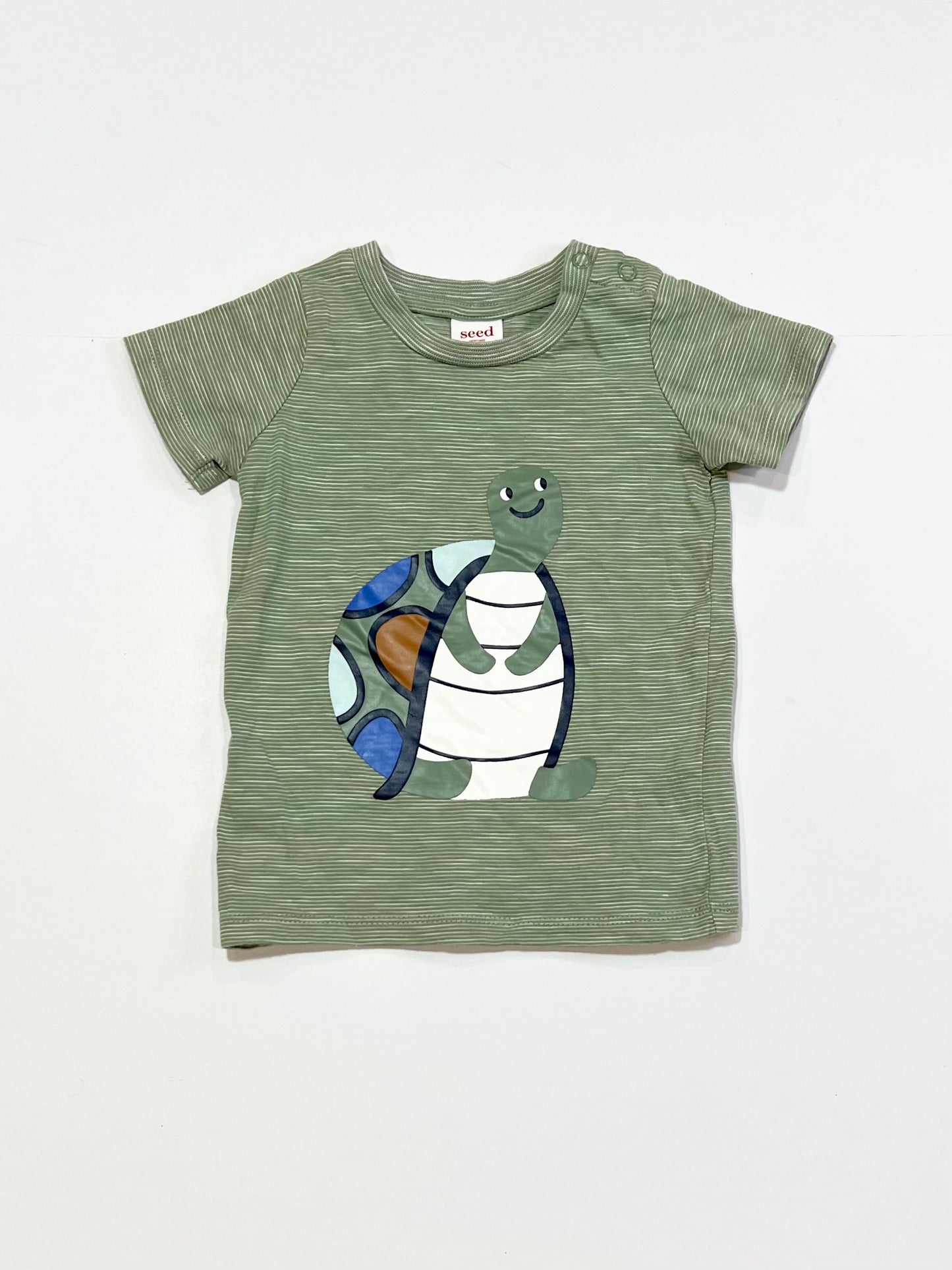 Green turtle tee - Size 00