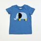 Blue elephant tee - Size 00