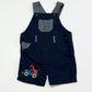 Navy dino overalls - Size 00