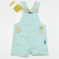 Blue patterned overalls brand new - Size 00