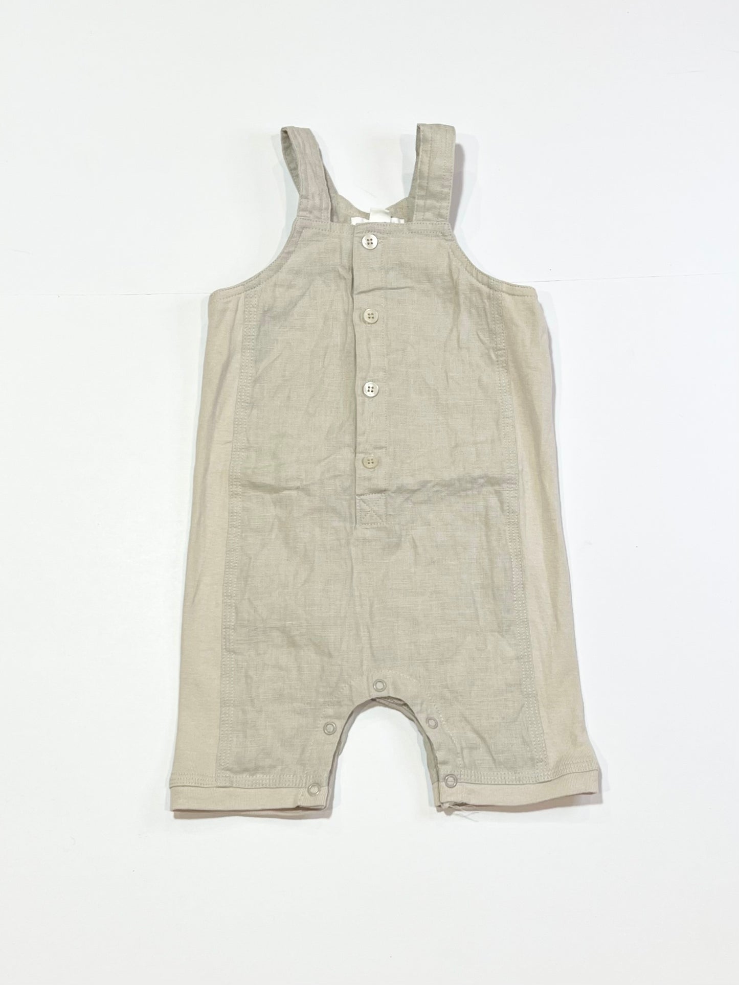 Woven cotton overalls - Size 00
