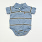 Blue polo bodysuit - Size 00