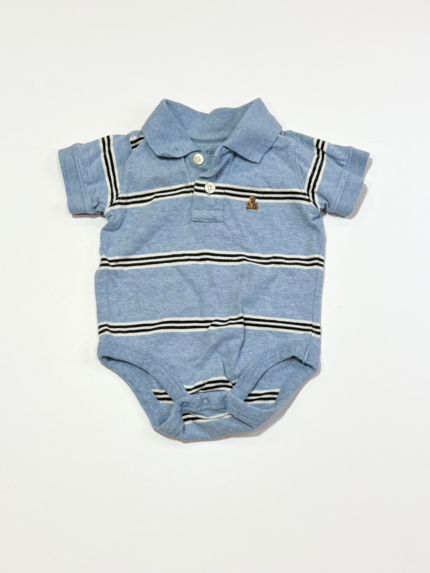 Blue polo bodysuit - Size 00