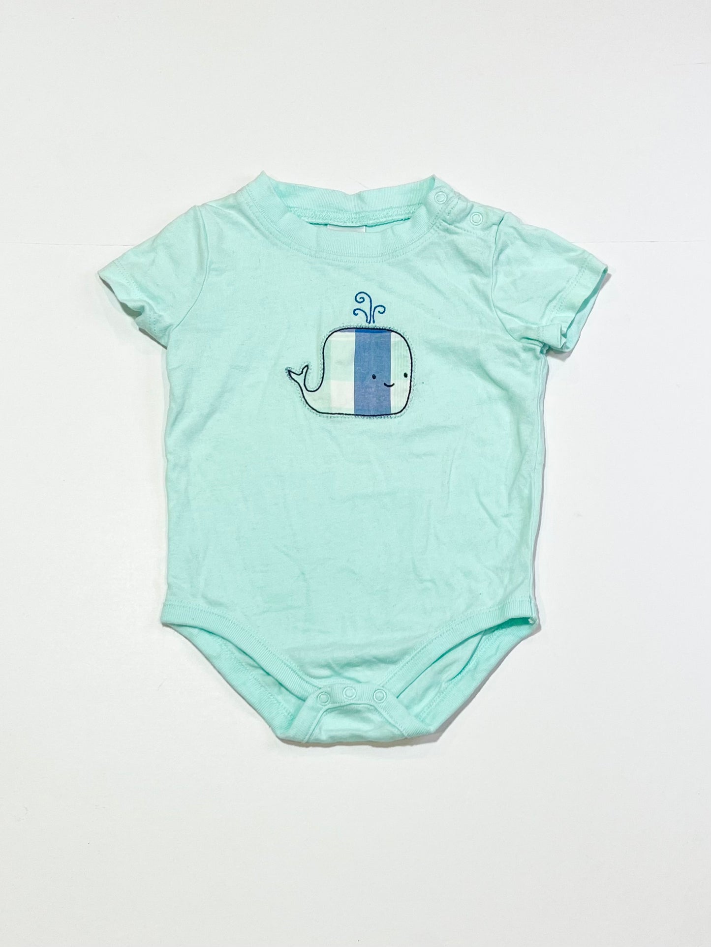 Green whale bodysuit - Size 00