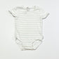 White striped bodysuit - Size 00