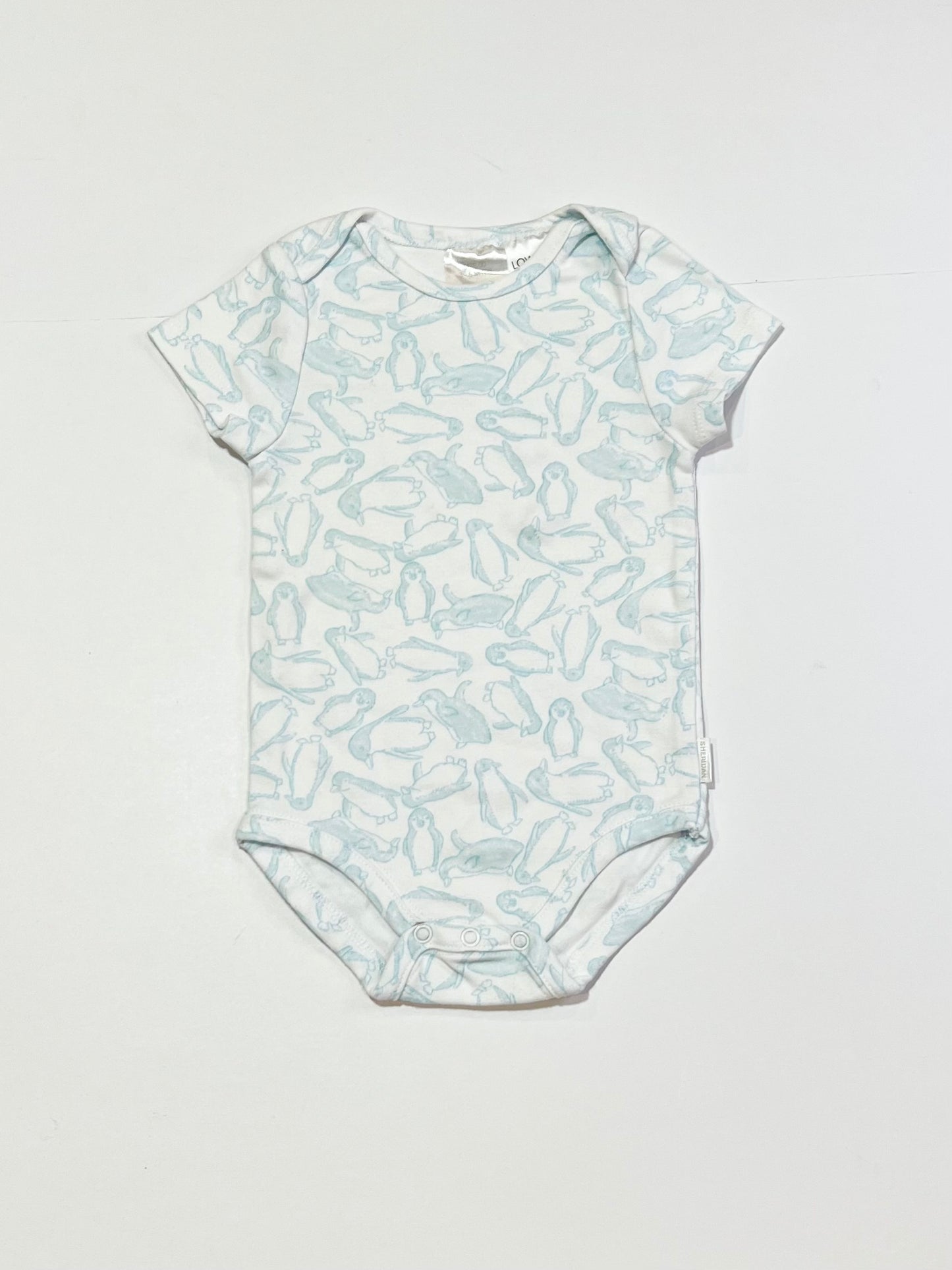 Blue penguins bodysuit - Size 00