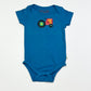 Blue tractor bodysuit - Size 00