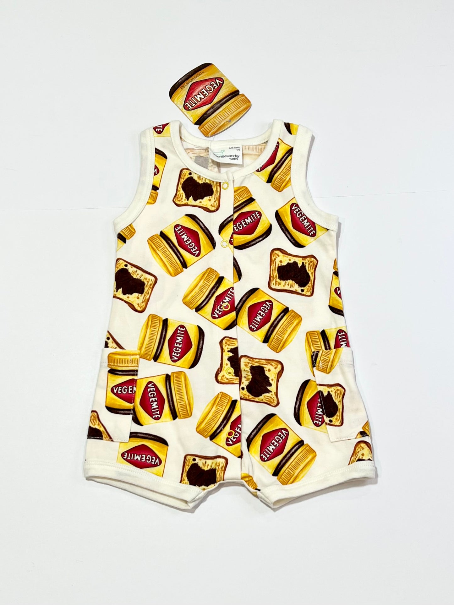 Vegemite romper brand new - Size 00
