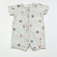 Aussie Christmas zip romper - Size 00