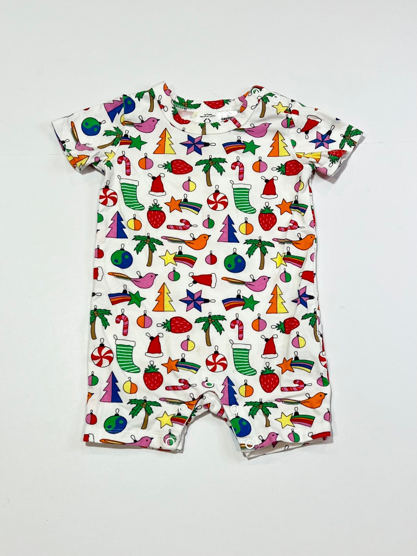 Christmas romper - Size 00