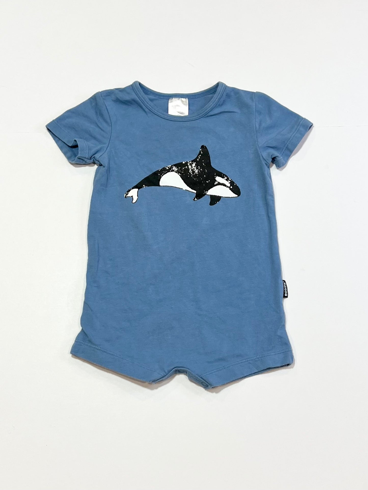 Blue whale romper - Size 00