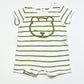 Ribbed bear romper - Size 00