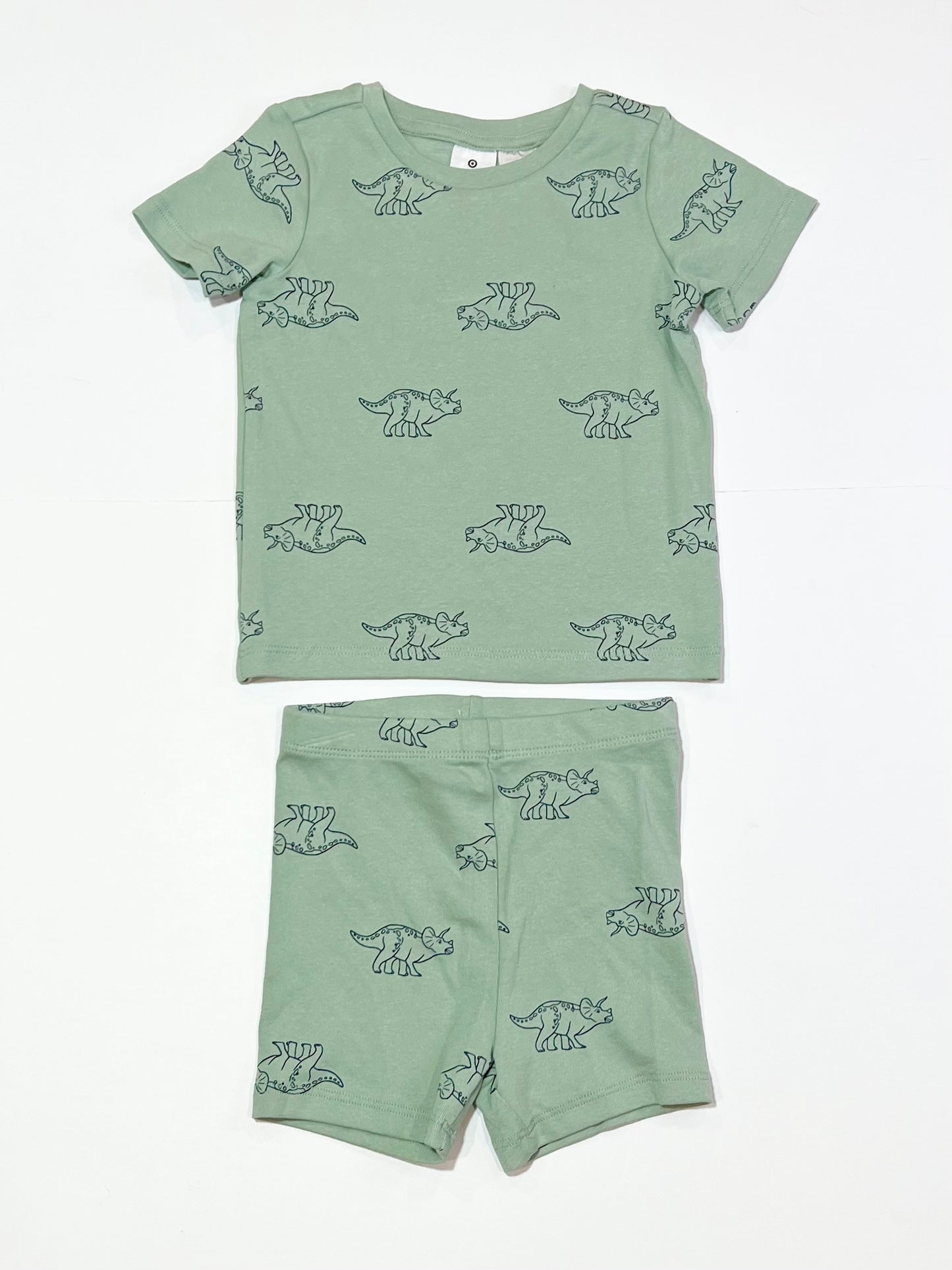 Ribbed dinosaur pyjamas - Size 0