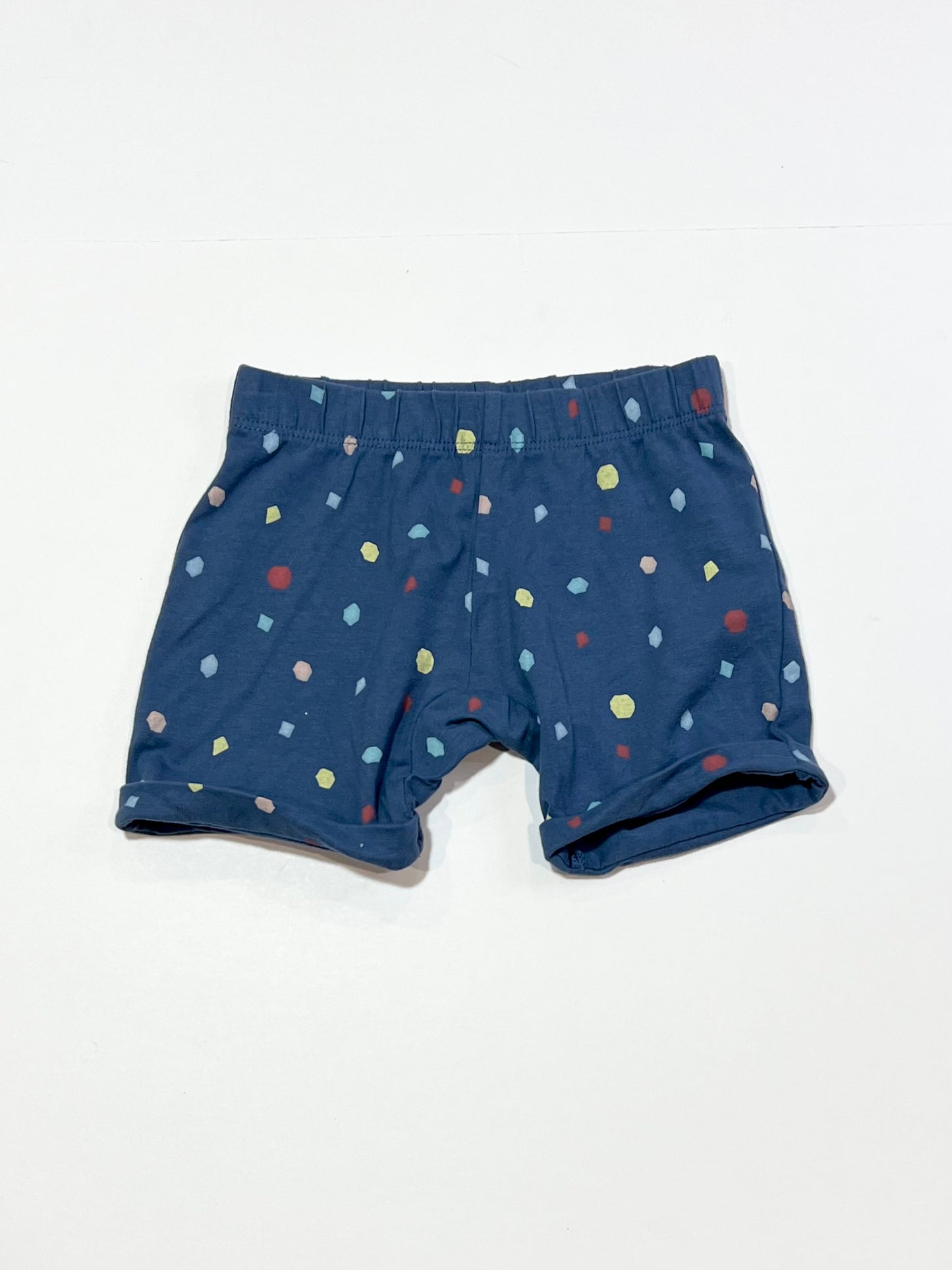 Blue jersey shorts - Size 0
