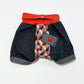 Denim shorts - Size 6-15 months
