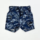 Navy leaf shorts - Size 9-12 months
