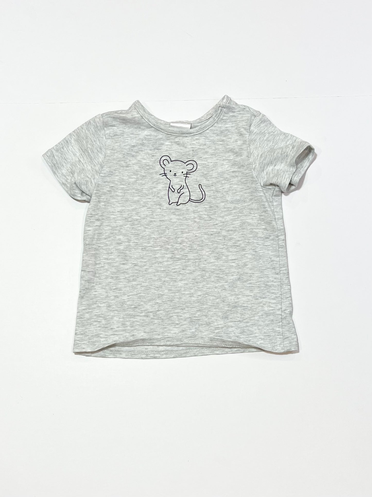 Grey mouse tee - Size 0
