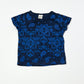 Navy paisley tee - Size 0