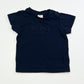Navy logo tee - Size 0