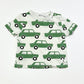 Green cars tee - Size 0