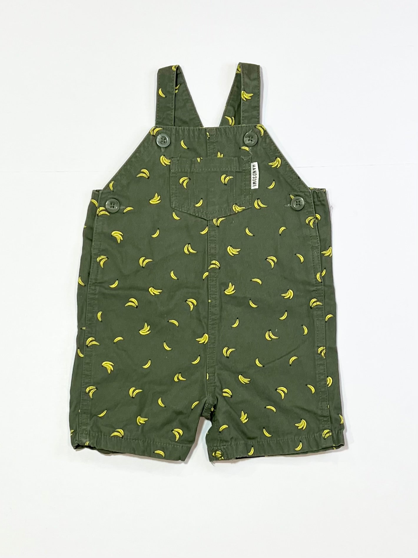 Bananas overalls - Size 6-9 months