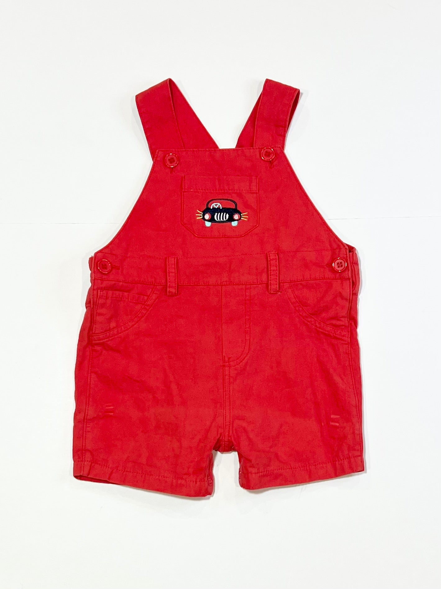 Red car overalls - Size 0