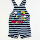 Striped trucks overalls - Size 0