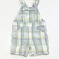 Checkered overalls - Size 6-9 months