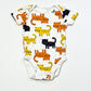 Cheetahs bodysuit - Size 6-9 months
