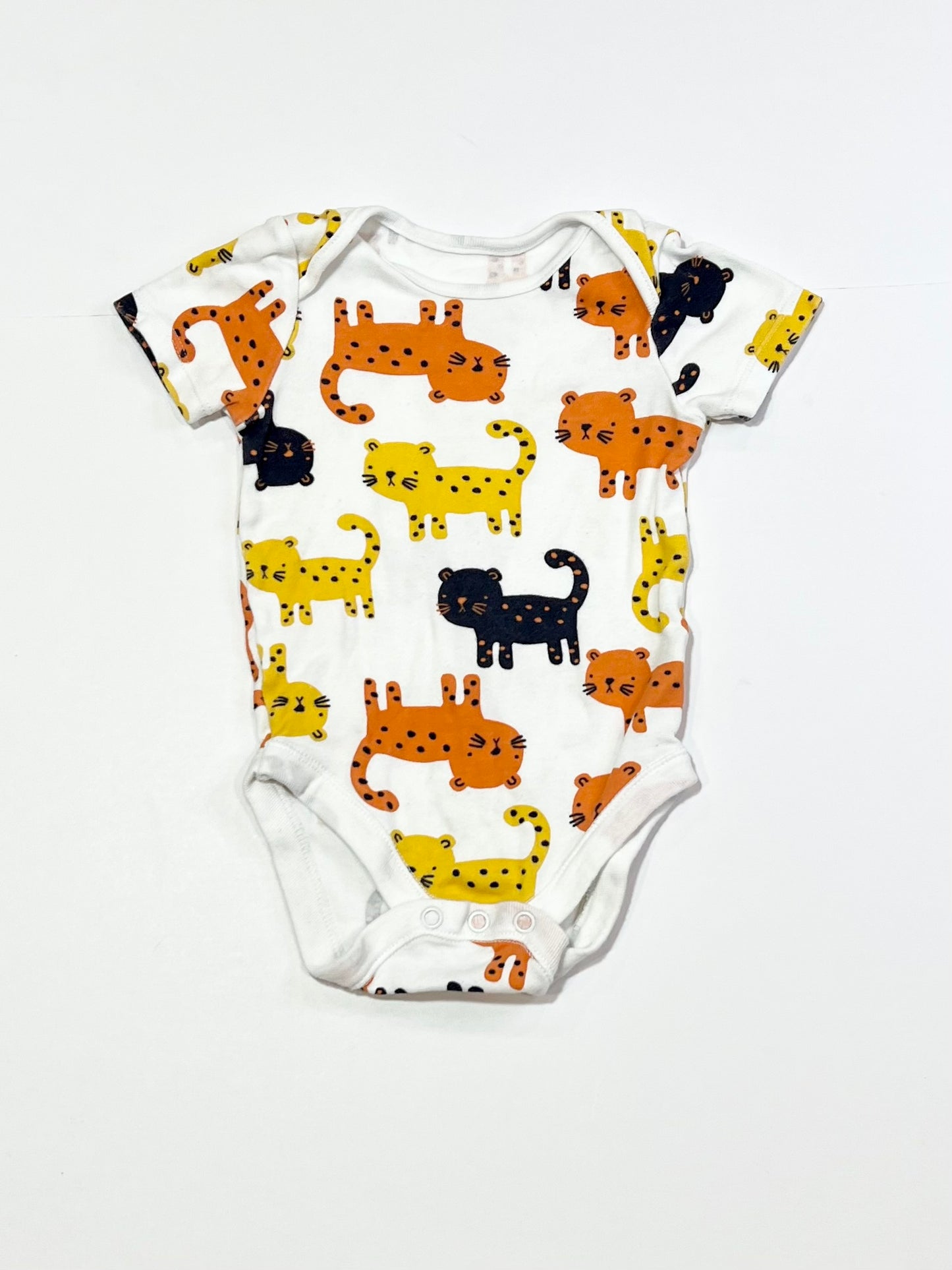 Cheetahs bodysuit - Size 6-9 months