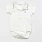White polo bodysuit - Size 9-12 months
