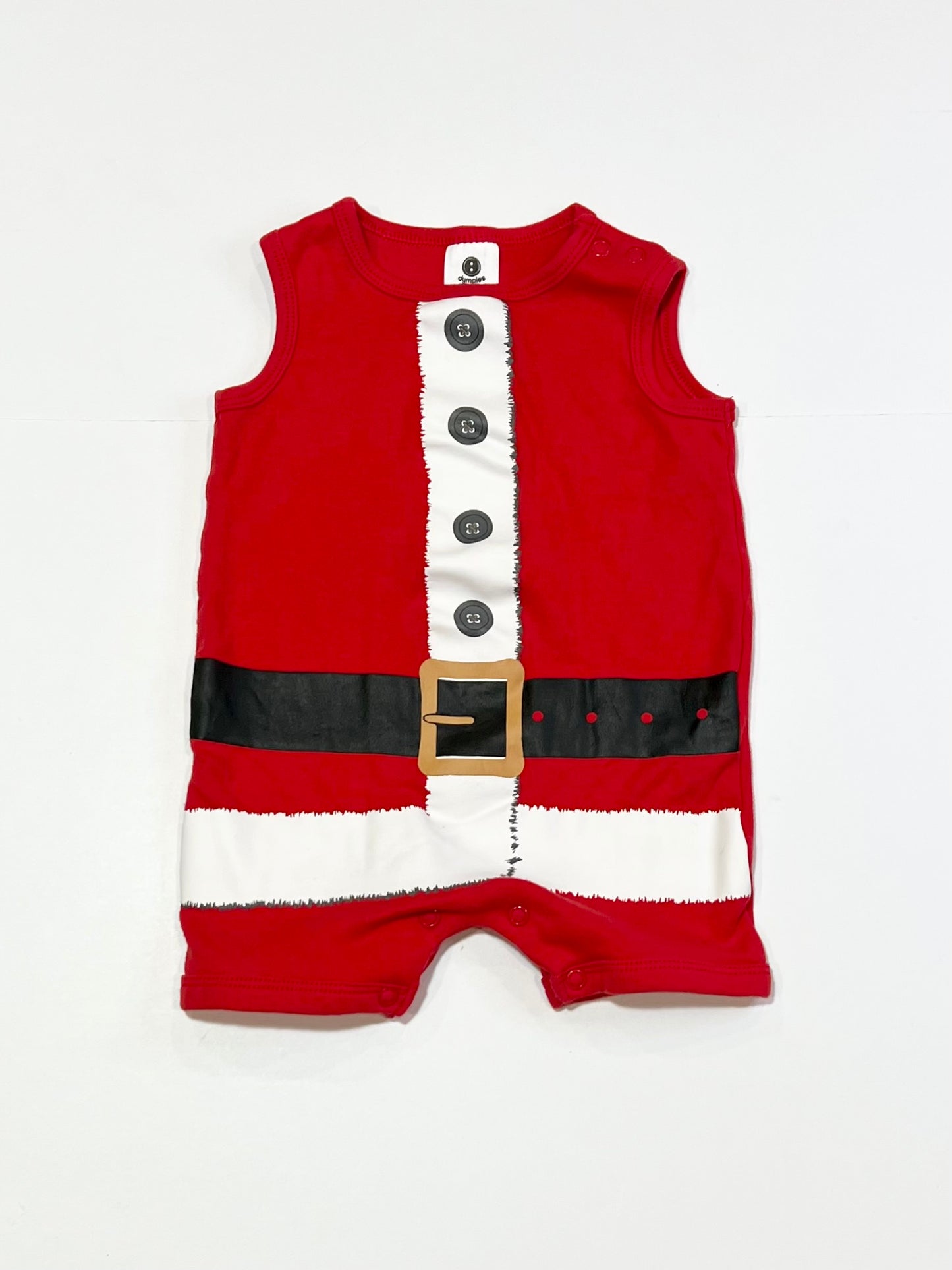Santa suit romper - Size 0