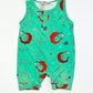 Shrimp cocktail romper - Size 9-18 months