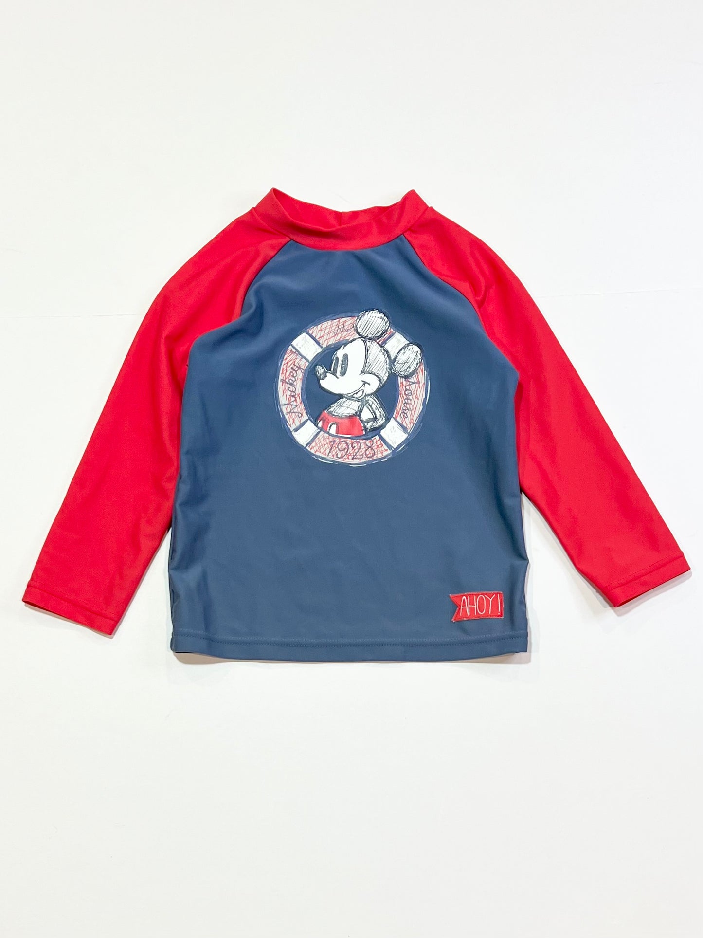 Mickey Mouse rashie - Size 1