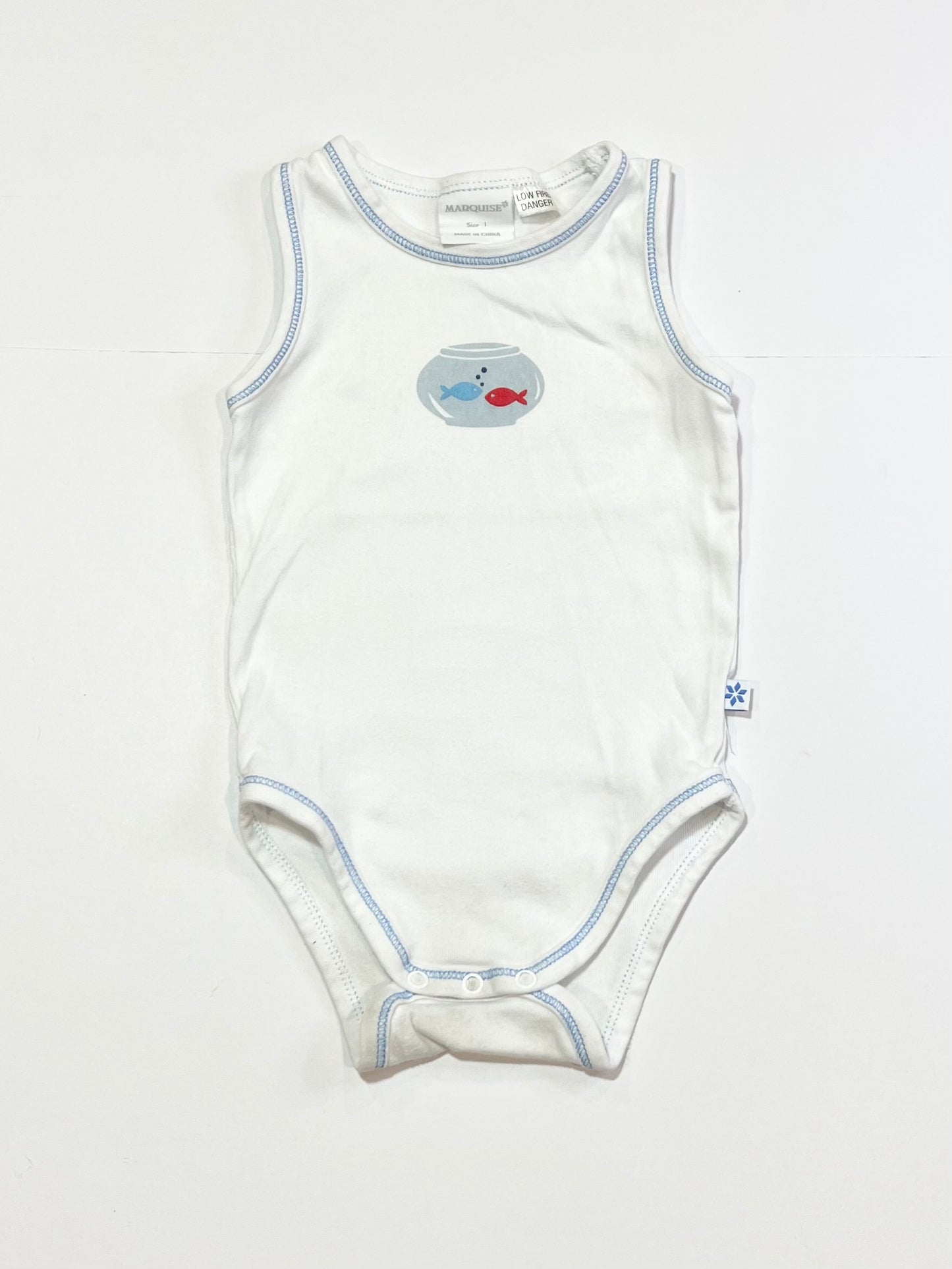 Fish bowl bodysuit - Size 1