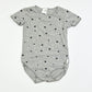 Grey spotty bodysuit - Size 1