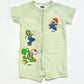 Green zip romper - Size 1