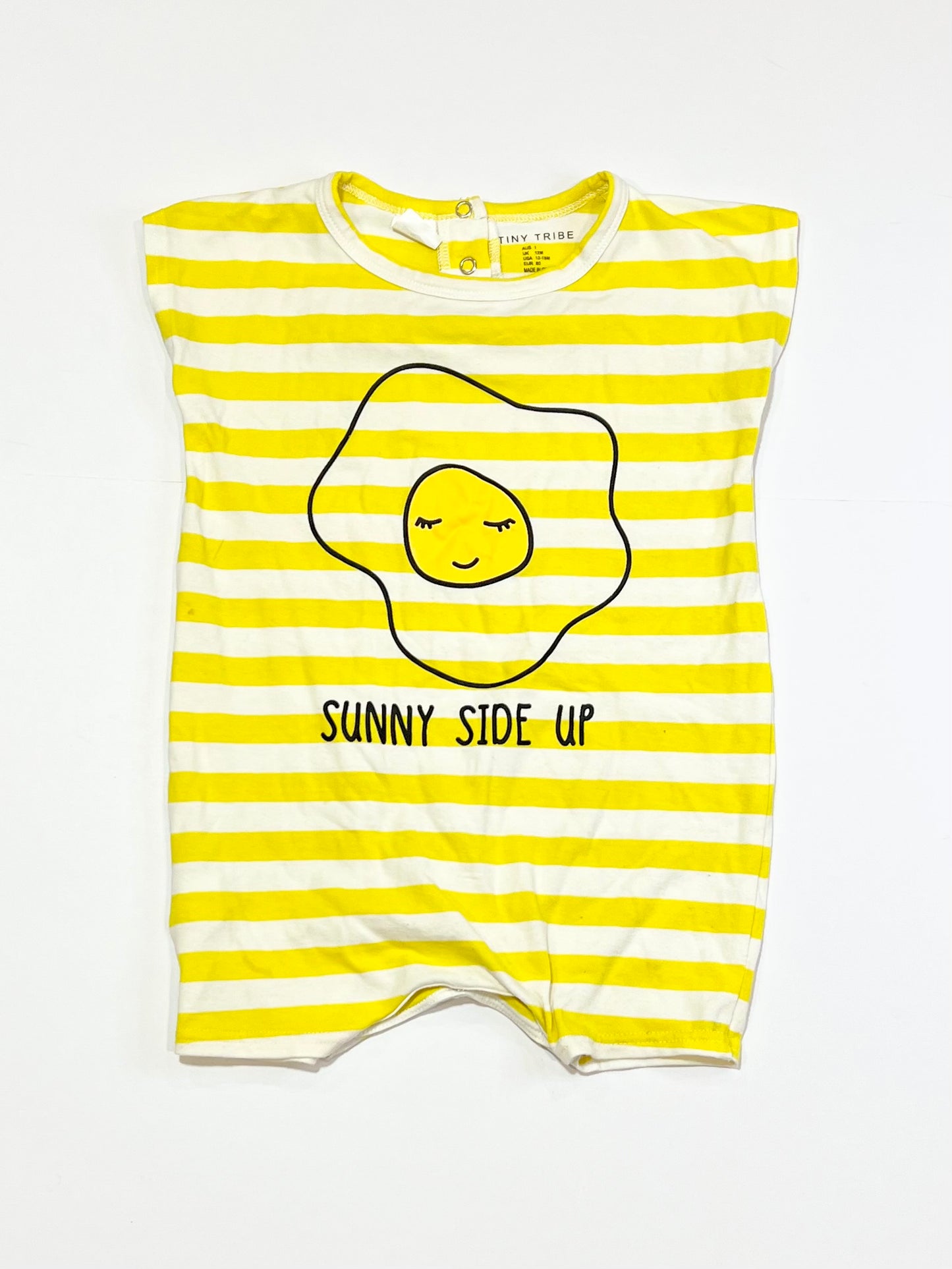 Sunny side up romper - Size 1