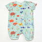 Sea creatures zip romper - Size 1