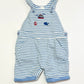 Striped jersey overalls - Size 1